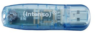 Intenso Rainbow Line 4 GB USB-Stick USB 2.0 Blau