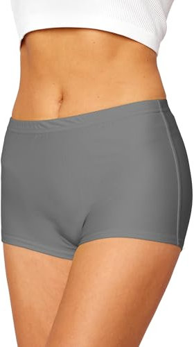 Merry Style Damen Badeshorts Bikinihose Modell L23L1 (Grau (9168), 48)