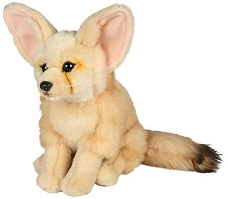 Uni-Toys - Wüstenfuchs, Fennek - 24 cm (Höhe) - Plüsch-Fuchs, Wildtier - Plüschtier, Kuscheltier