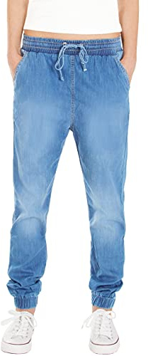 Fraternel Dam tygbyxor jogg jeans vida byxor