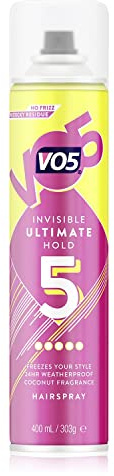 VO5 Ultimate Hold Hairspray 400ml