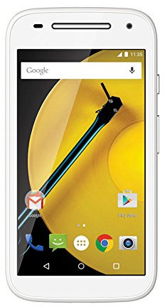 Motorola Moto E 2nd Generation smartphone (11.4 CM / 4.5 Inches QHD-TouchScreen Display 5 Megapixel camera, 1.2GHz Dual Core Processor, 1GB RAM, 8GB Internal Memory, Micro-Sim, Android Lollipop 5)
