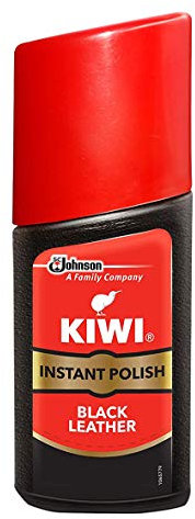 Kiwi Instant Polish - Black Leather 40ml