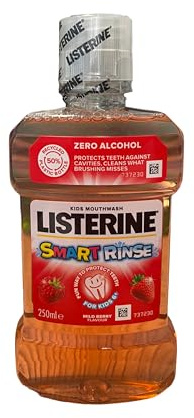 Listerine smart sköljning barn munvatten mild bär