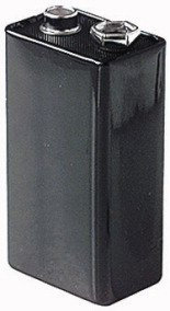 Batteria transistor pila 9V NiMh ricaricabile tensione 8,4V 250mAh