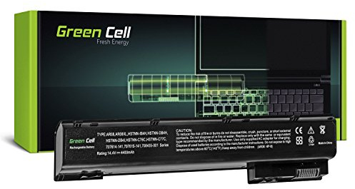 Green Cell AR08 AR08XL 708455-001 708456-001 HSTNN-C76C HSTNN-C77C HSTNN-DB4H HSTNN-DB4I HSTNN-IB4H Laptop Akku für HP ZBook 15 G1 15 G2 17 G1 17 G2 (4400 mAh, 14.4-14.8 V)