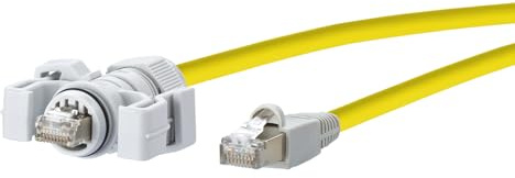 METZ Connect E-DAT Industry Patchka, 10 m, 141N113K100A0, IP 67, cavo patch in rame industriale, 4250184131342