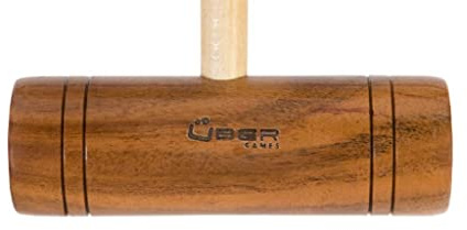Uber Games Garden Croquet Mallet 38 Inch Handle With A Hardwood Head