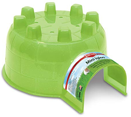 Kaytee Mini Igloo, Cosy Hideout, House, Next, for Hamsters, Gerbils or Other Small Animals (Colour may vary)