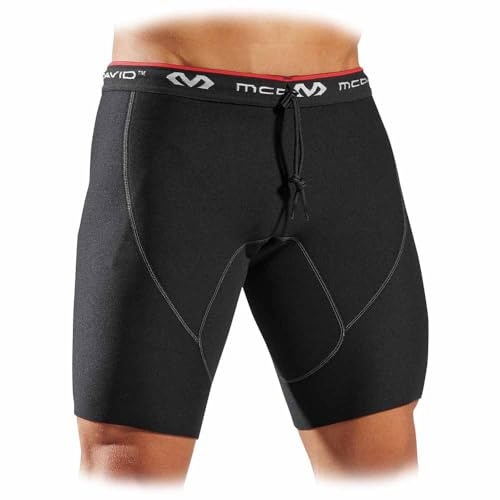 McDavid Neopreno Short, Unisex Adulto, Negro, S