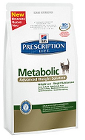 Hill's Prescription Diet Metabolic Feline Cat Food, Weight Management, 4 kg