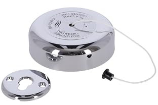 Inda A04660CR Hotellerie Filo Stendibiancheria Estendibile, Cromo, 250cm