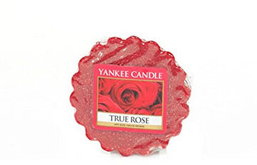Yankee Candle True Rose Wax Tart,Red