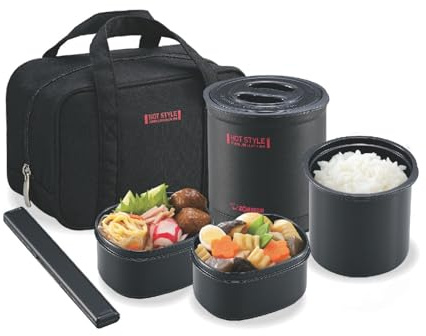 Zojirushi heat insulation lunch box 0.7 Go Black SZ-MB04-BA Zojirushi (ZOJIRUSHI)