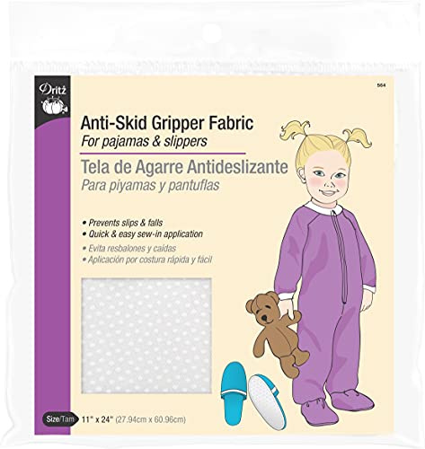 Dritz Anti-Skid Gripper Fabric 11X24, White