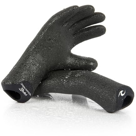 RIP Curl - Guanti in Neoprene per Bambini Dawn Patrol 2mm - Comfort, Elasticità e Resistenza eccezionali per Tutte Le Avventure acquatiche