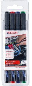 edding Kabelmarker 8407 0,3mm Sortiert