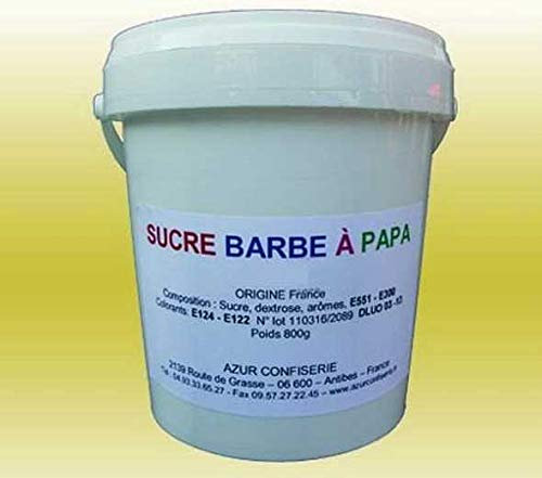 Sucre à barbe à papa Ananas-Coco/Pinacolada 1000 grs