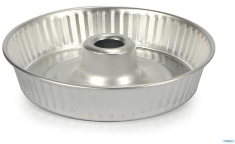 Pentole Agnelli COAL43TU24 Agnelli Family Cooking Rame e Pasticceria Ciambella Alluminio, Spessore 0.6 cm, 24 cm