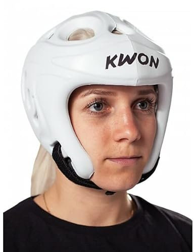 KWON Kopfschutz Shocklite, Versch. Farben Weiß S/M