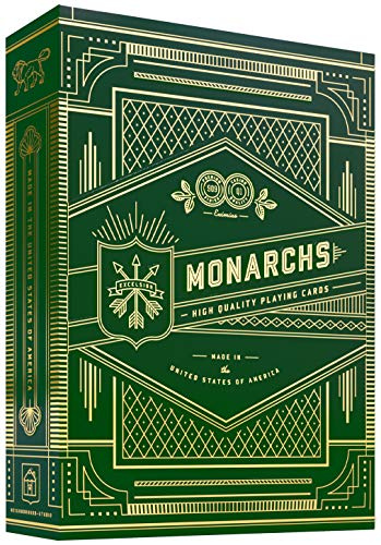 theory11 Monarch Playing Cards (Green)