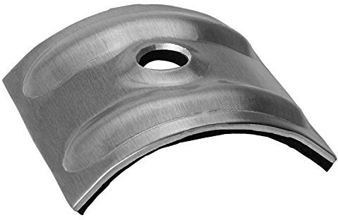 Kalotten Sinus 76/18 für Wellplatten 100er Pack Kalotte Alu blank mit Moosgummi