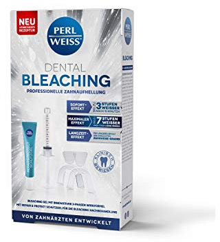 PERLWEISS™ DENTAL BLEACHING – professionelle Zahnaufhellung mit formbaren Zahnschienen für sichtbar weißere Zähne in 7 Tagen