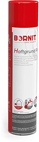 BORNIT - Haftgrund Fix Primer Voranstrich für Heißverguss und Fugenband Asphalt, Sprühdose á 600ml