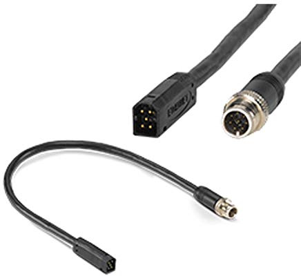 Humminbird 720074-12 AS EC QDE 12 Ethernet Adapter Cable, Black