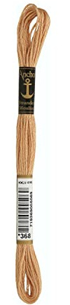 ANCHOR Broderi trådar sticktwist, löplängd: 8 m 368