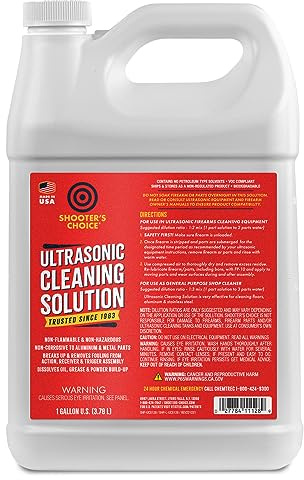 Shooter's Choice Ultrasonic Cleaning Solution (Select Size), 128 Fl Oz (Pack of 1)