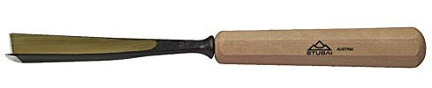 Stubai Stechbeil Form 45 + Heft scharostfrei geschliffen, SB Verpackung, 2 mm, 524502
