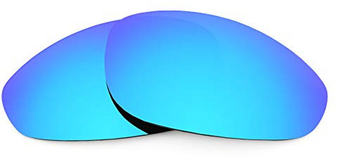 Revant Replacement Lenses compatible with Oakley Straight Jacket (1999) Sunglasses - Polarized Mirrored Ice Blue