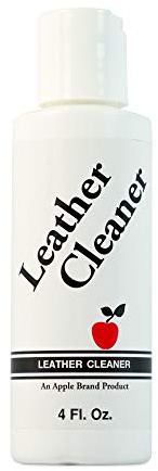 Apple Brand Leather Cleaner 4 oz - Great for Shoes, Boots, Handbags, Car Upholstery, Furniture - Removes Surface Dirt, Grime, Salt and More From Finished Leathers