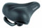Sattel VELO, mit Elastomerfederung, D2, schwarz, 258 x 217 mm, mit Griff, auf Karte