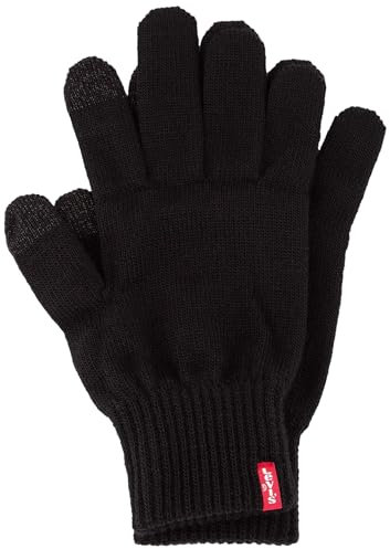 Levi's Ben Touch Screen Gloves, Guantes Hombre, Negro (R Black 59), L