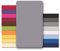 CelinaTex Jersey Topper Spannbettlaken Lucina 90x200-100x200cm dunkel grau 100% Baumwolle gekämmt bis 12cm Matratzenhöhe Spannbettbezug, Leintuch, Bettlaken, elastisch, Strech, Oeko-Tex