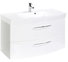 HELD MÖBEL Waschtisch Florida, Breite 100 cm, (2-tlg.) weiß