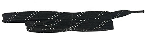 Coepoch lång storlek vaxad hockey skridsko snören för Roller Derby ishockey skridskor locktängor Two Black 108