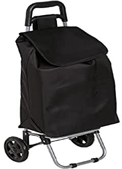 Paris Prix Einkaufstrolley, Schwarz