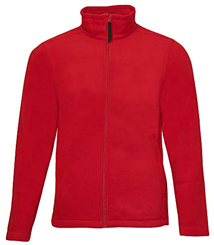 Regatta Men Full-Zip Micro Fleece Jacket - Classic Red, X-Large