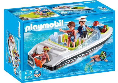 PLAYMOBIL - Lancha Familiar (4862)
