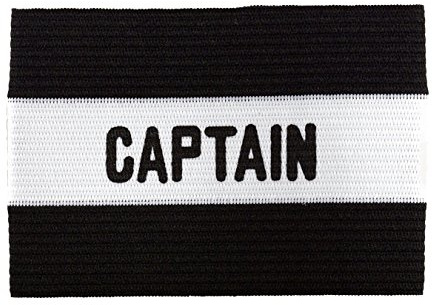 Kwik Goal Adult Captain Arm Band, Black