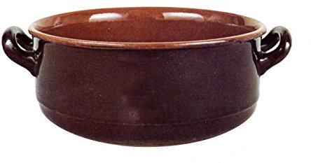 Pasabahce Casseruola 22 cm, Terracotta Marrone, 440 cm³