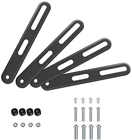 Invision VESA Adapter Kit for TV Wall Mounted Brackets Ultra Slim Design Fits on to any 200x200mm Existing Bracket to Achieve a Wide Arrangement of VESA Hole Patterns Suitable for TV Screens 26–55”