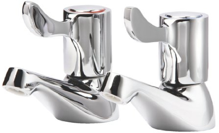 Vogue Lever Taps - 118x70x118mm 4 1/2x0 1/4x4 1/2 (Pair)