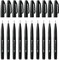 Pentel Brush Sign Pen Black - Pack of 10