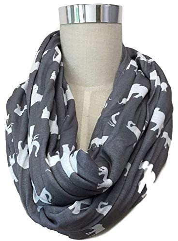 Nursing Scarf for Breastfeeding | Infinity Nursing Cover Hides Back for Privacy