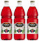 Ponti Aceto di Vino Rosso Lot de 3 bouteilles de vin rouge italien 1000 ml