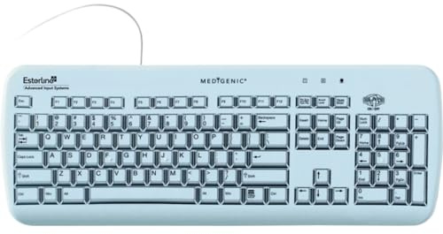 Esterline Advanced Input Sys. Medical 104 Essential Washable Keyboard Cost-Effective Features A Fl - K104E01-US